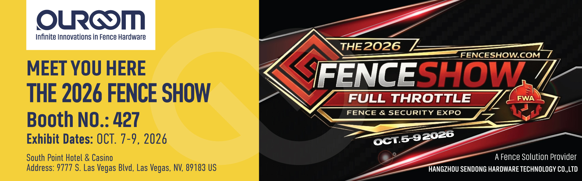 MEET YOU HERE: THE 2026 FENCESHOW