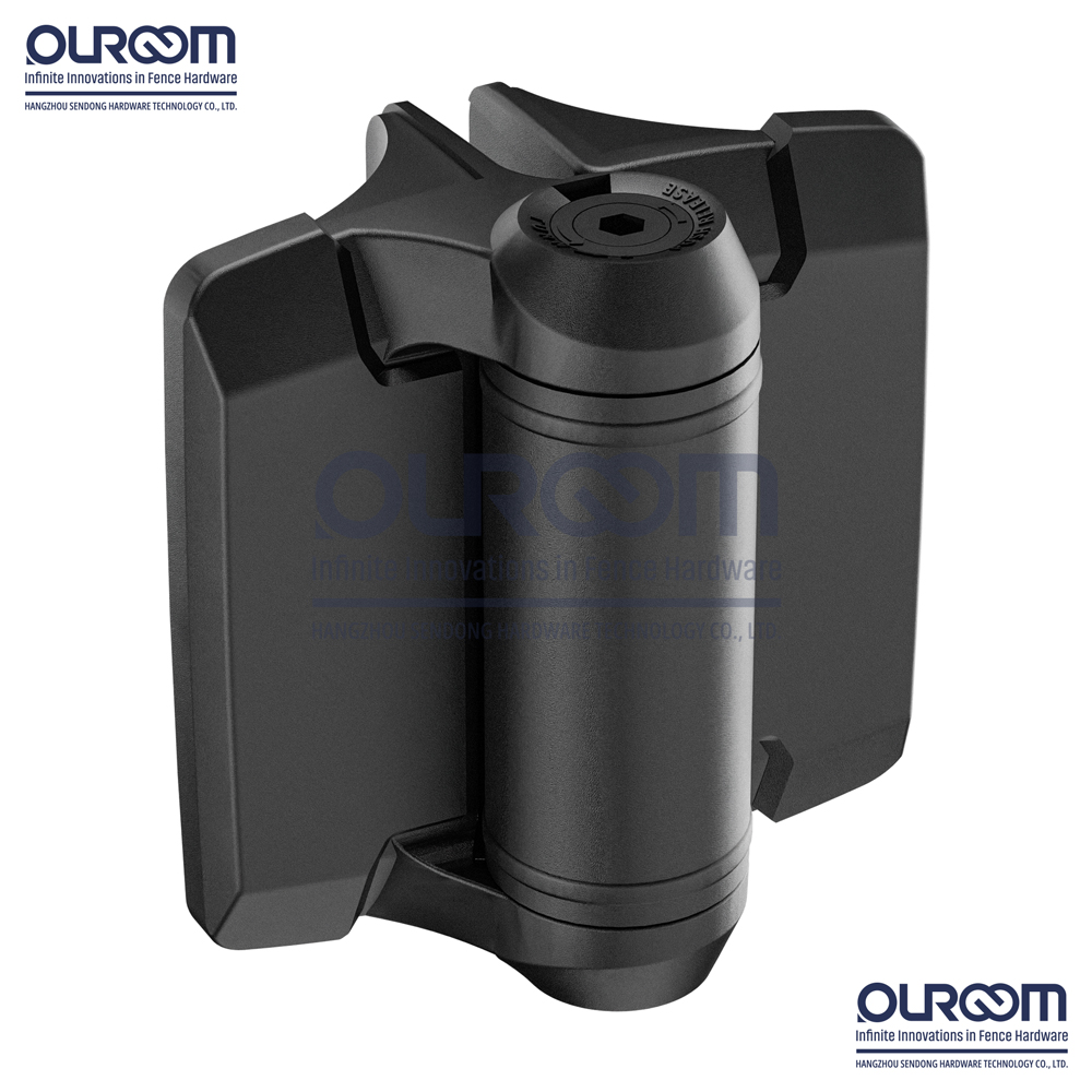 3-IN-1 SELF-CLOSING NYLON HINGE WITH 3 ADAPTORS